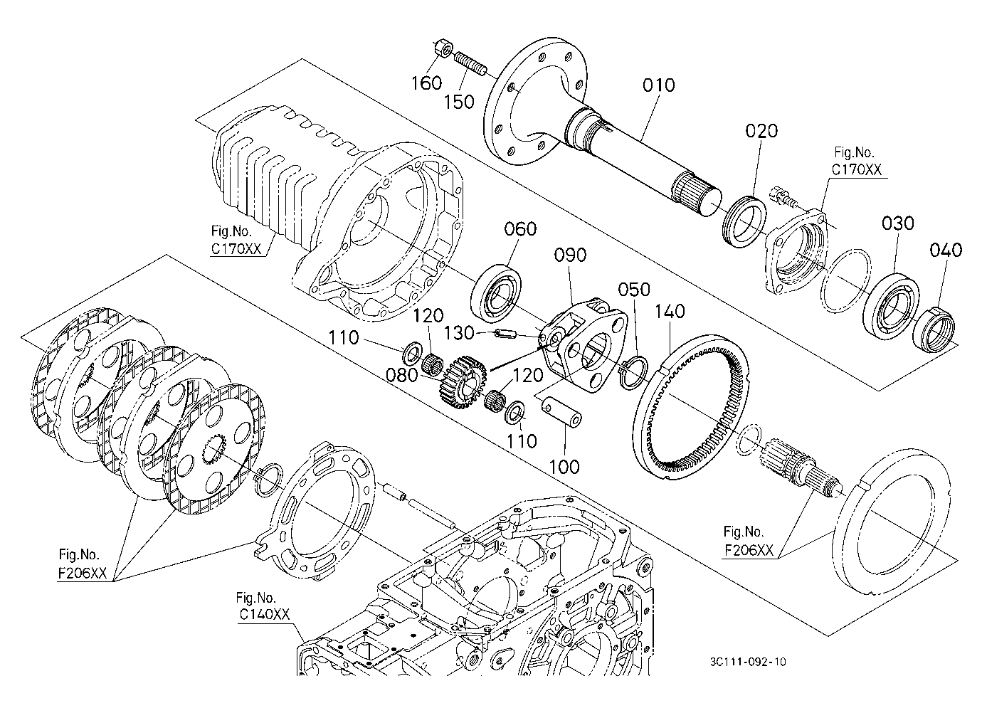 Rear Axle Rh