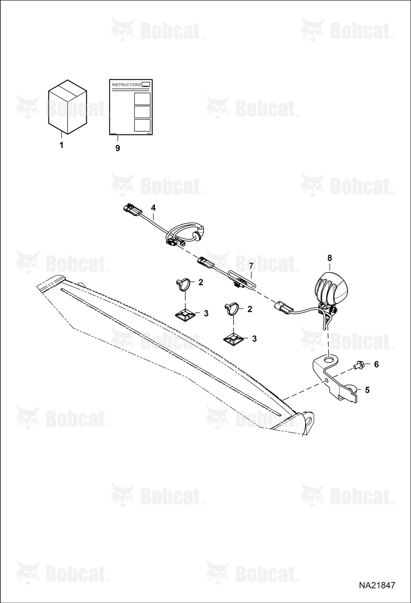Worklight Kit (Cab)(Rear)