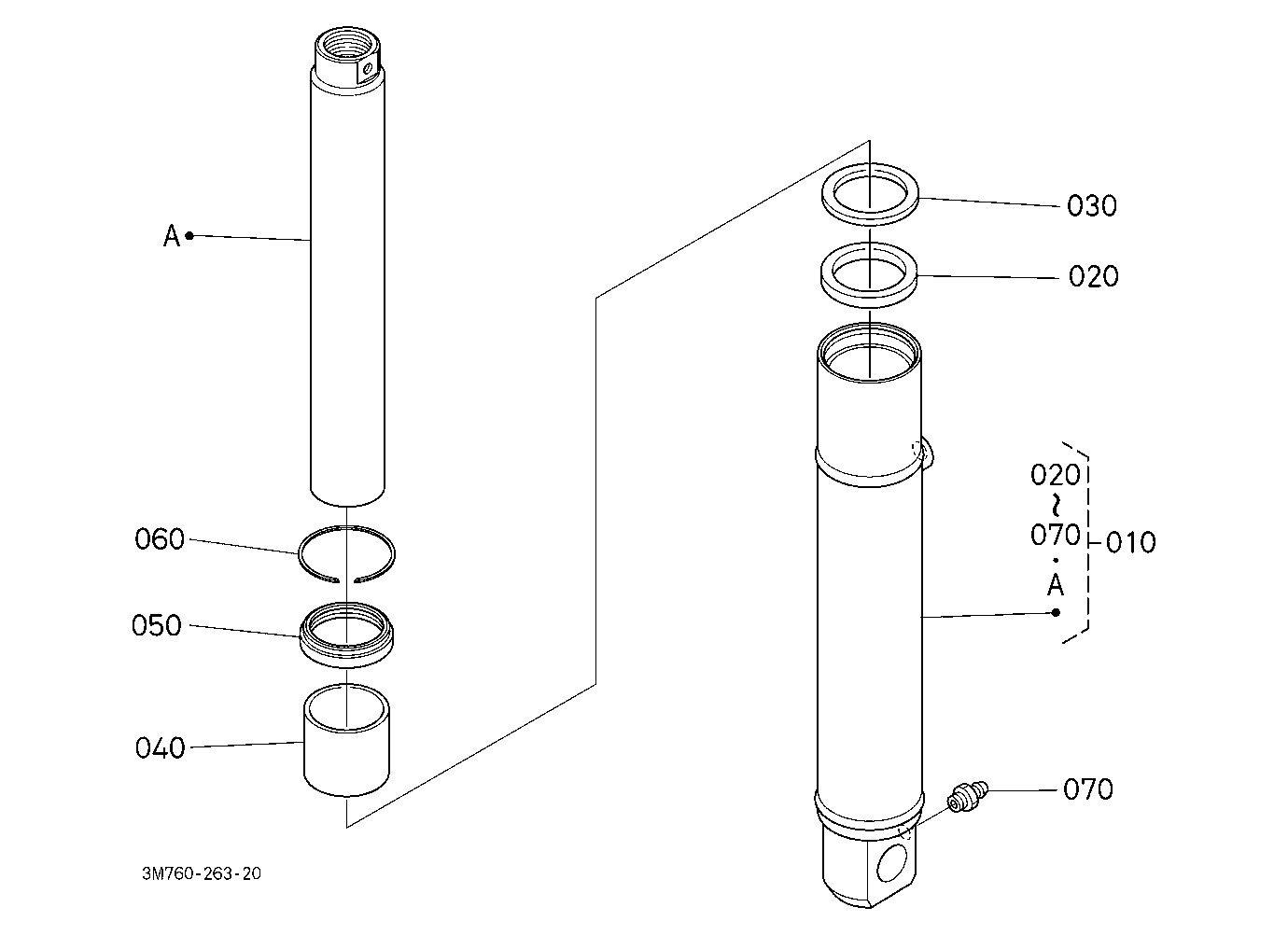 Assist Cylinder [Component Parts] [Option] [Old Ty
