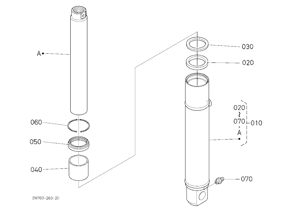 Assist Cylinder [Component Parts] [Option] [Old Ty