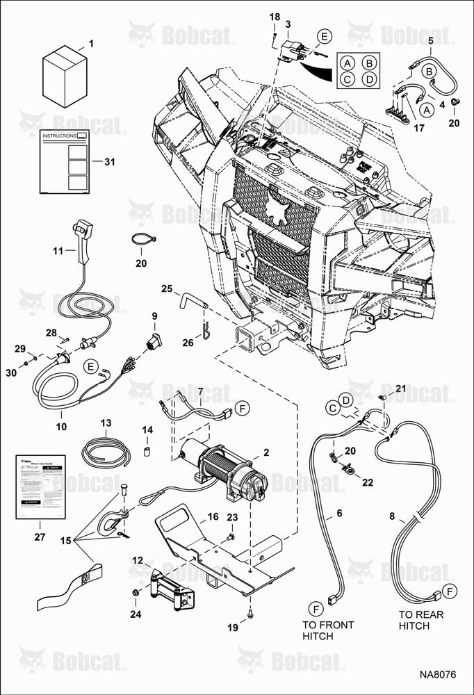 Winch Kit (Multi-mount)