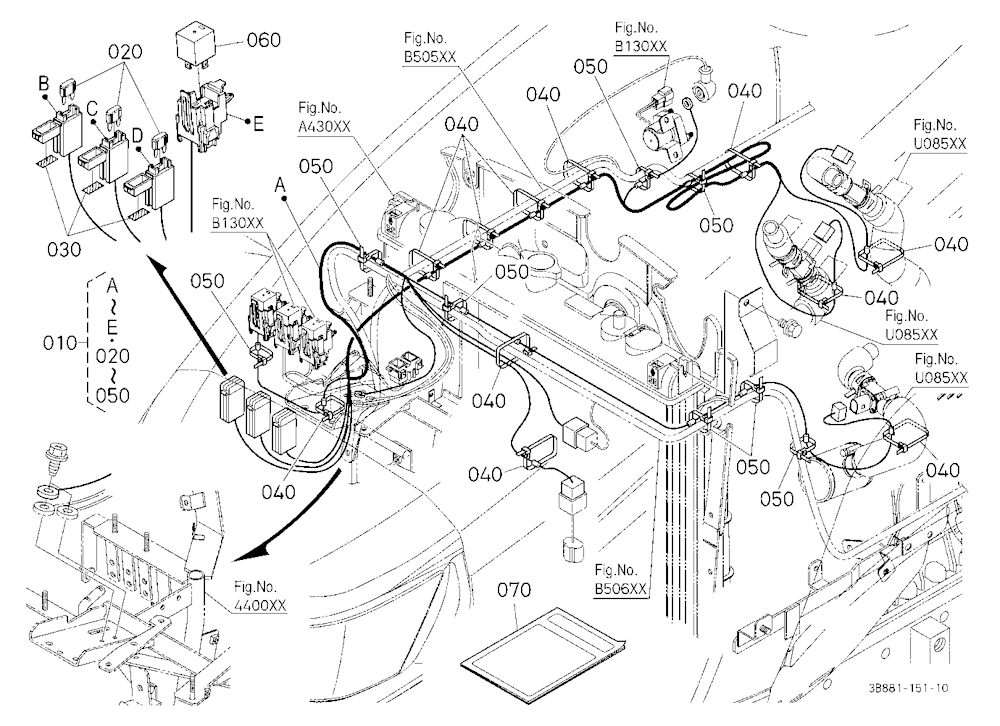 Heater Kit (Ccv Heater Harness) (W/G No.M3170) [Op