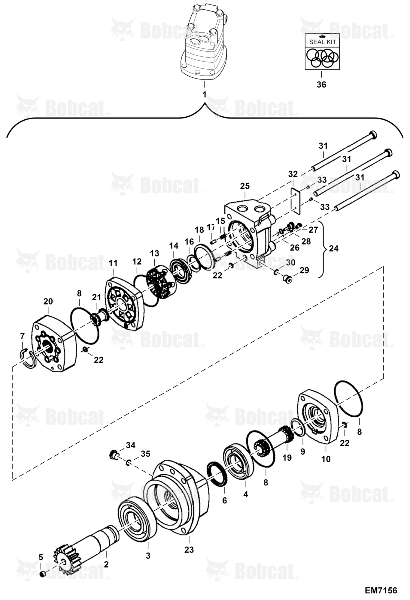 Slew Motor (Slew)