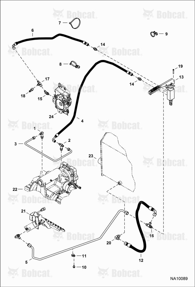 Hydraulic Circuitry (Parking Brake)