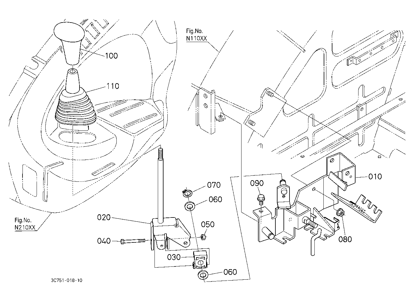 Main Gear Shift Lever