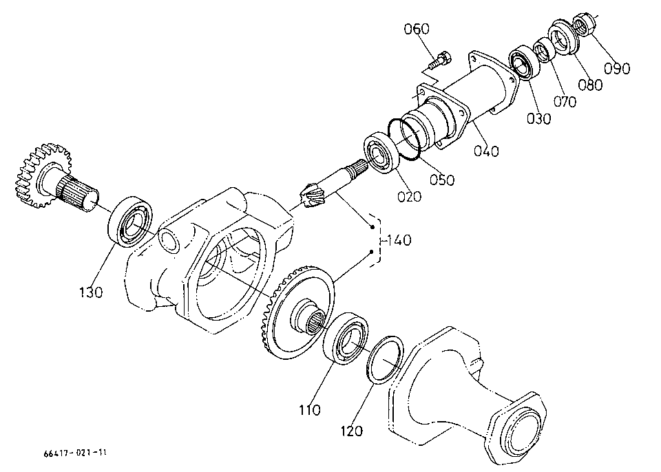Bevel Gear [With Bi-Speed Turn]