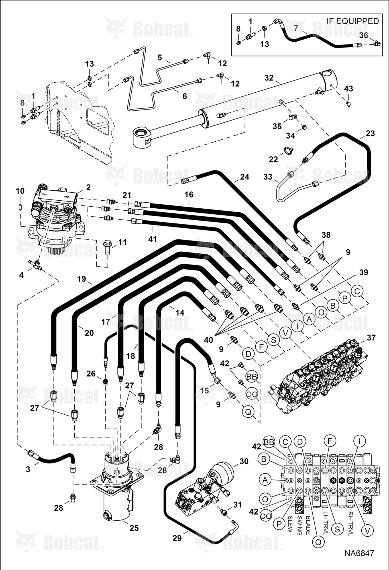 Hydraulic Circuitry (Upper/Swing)