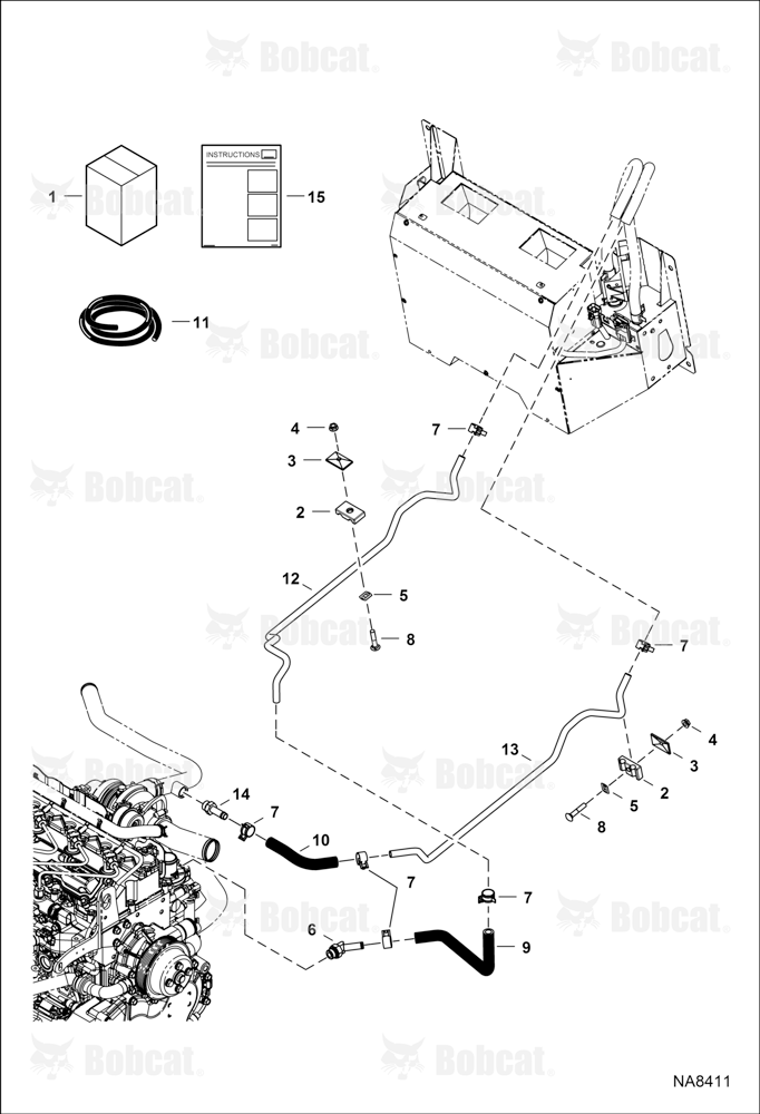 Heater (Heater Plumbing Kit)