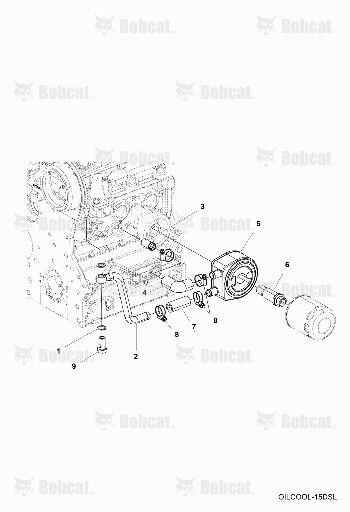 ENGINE, Oil Cooling System