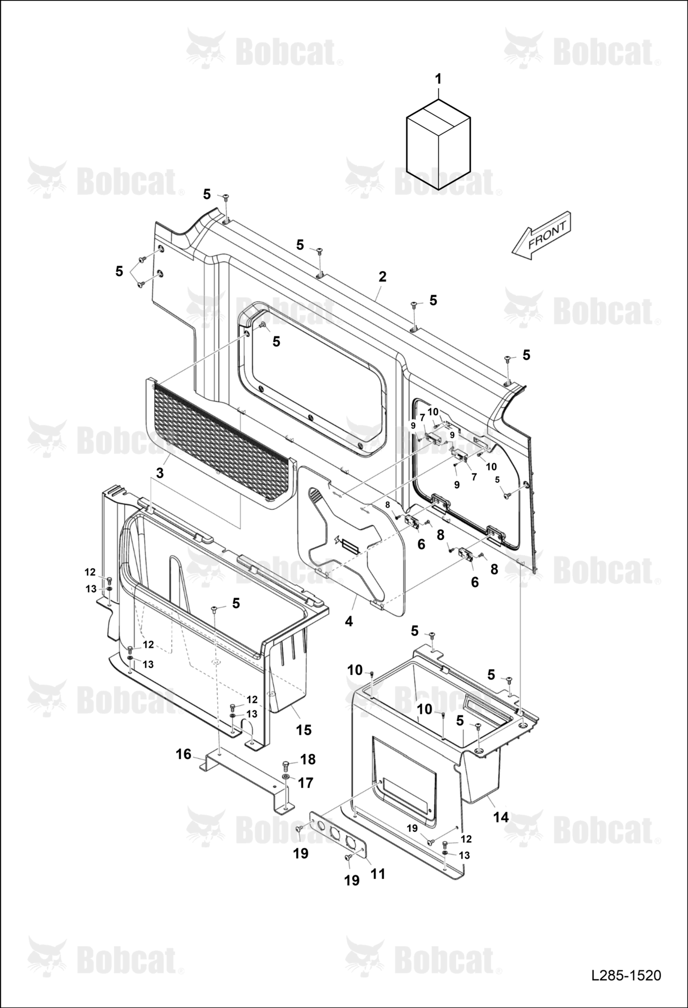 Cover Assembly (Rear)