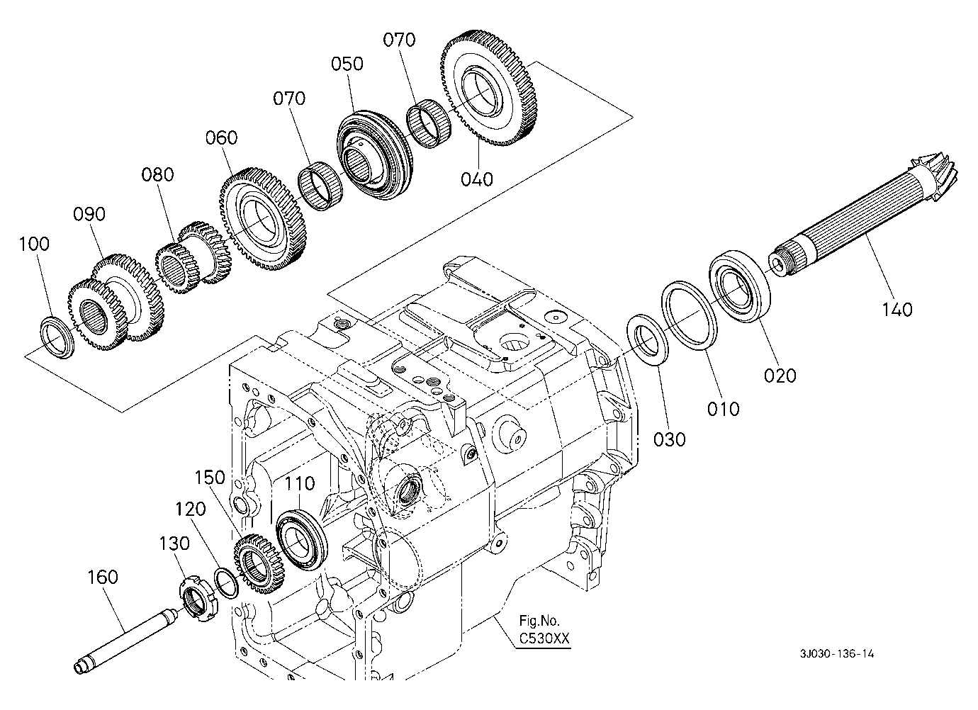 Main Shaft [Transaxle Component] [W/O Creep]