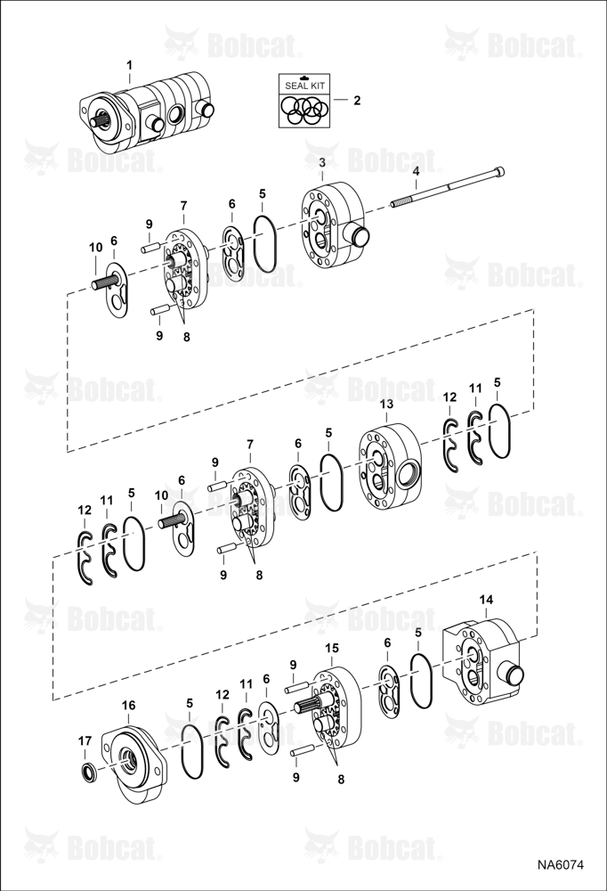 Gear Pump (Triple) (Model 83006241)