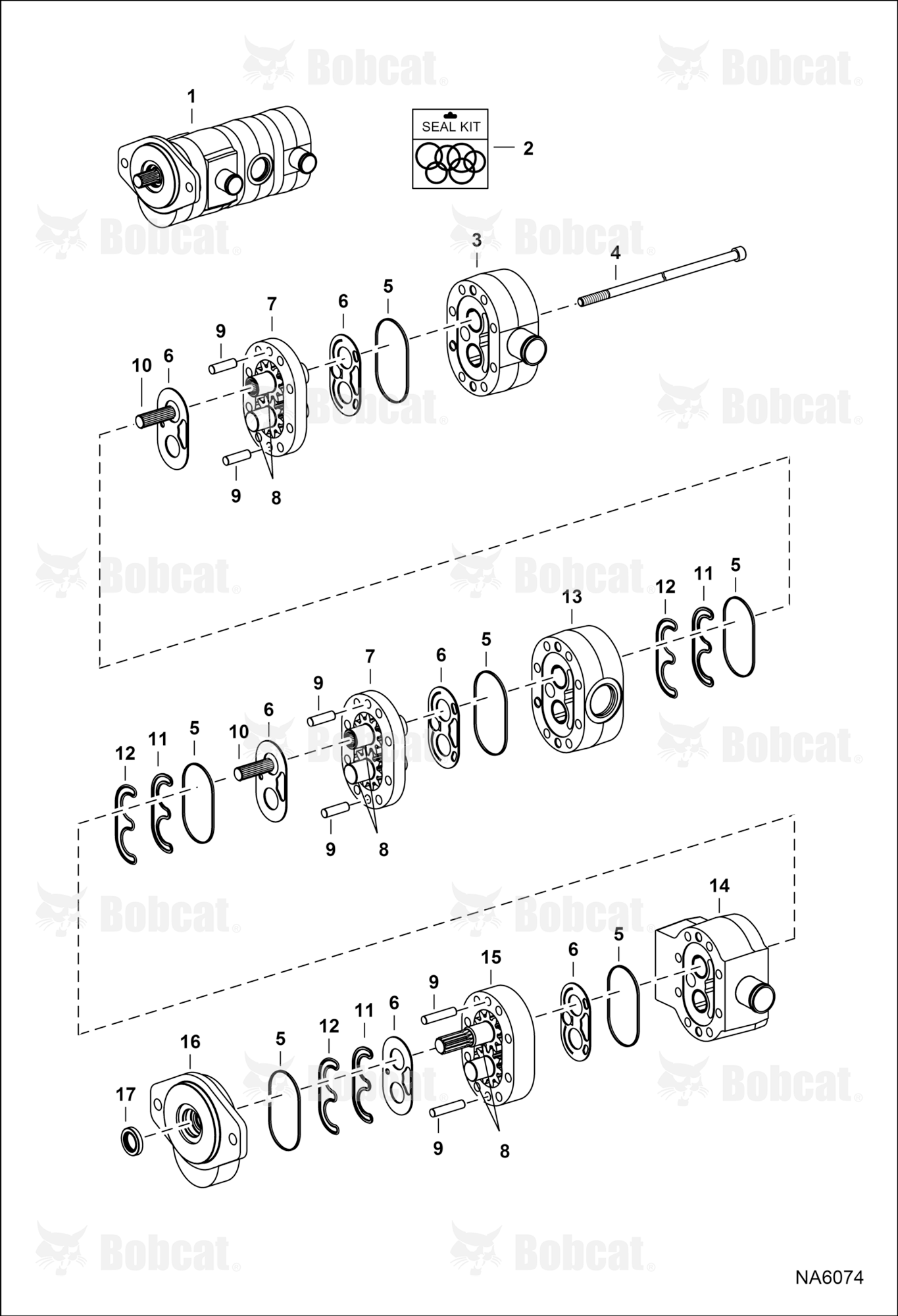 Gear Pump (Triple) (Model 83006241)