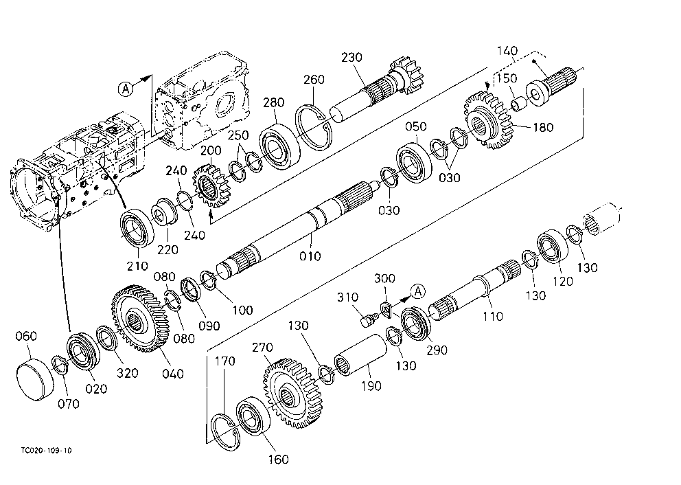 Pto Countershaft