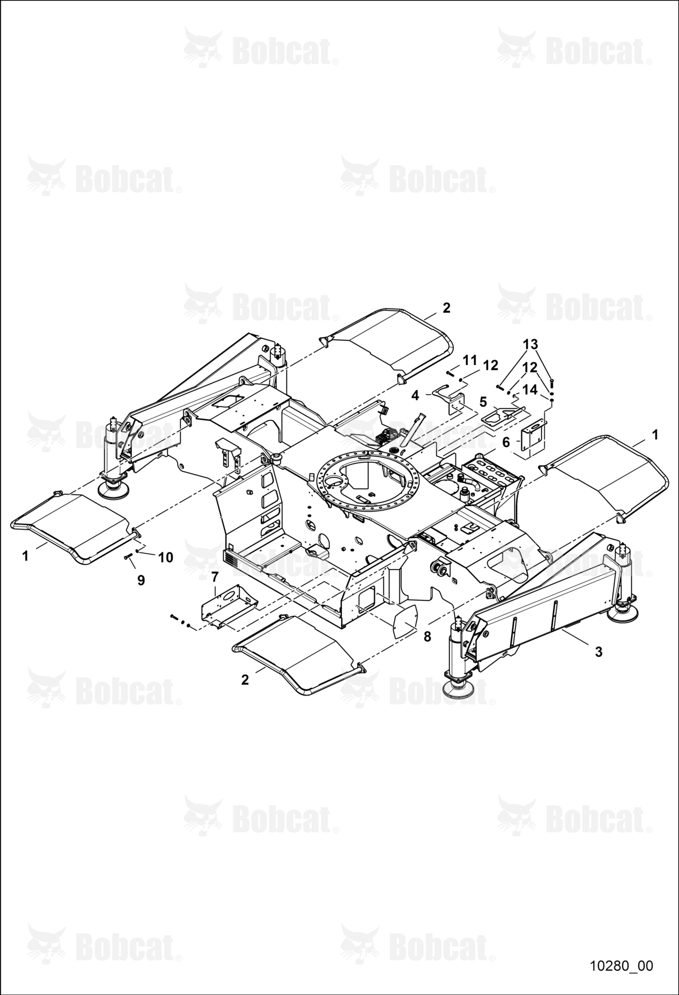 Chassis With Cover and Supports - 1