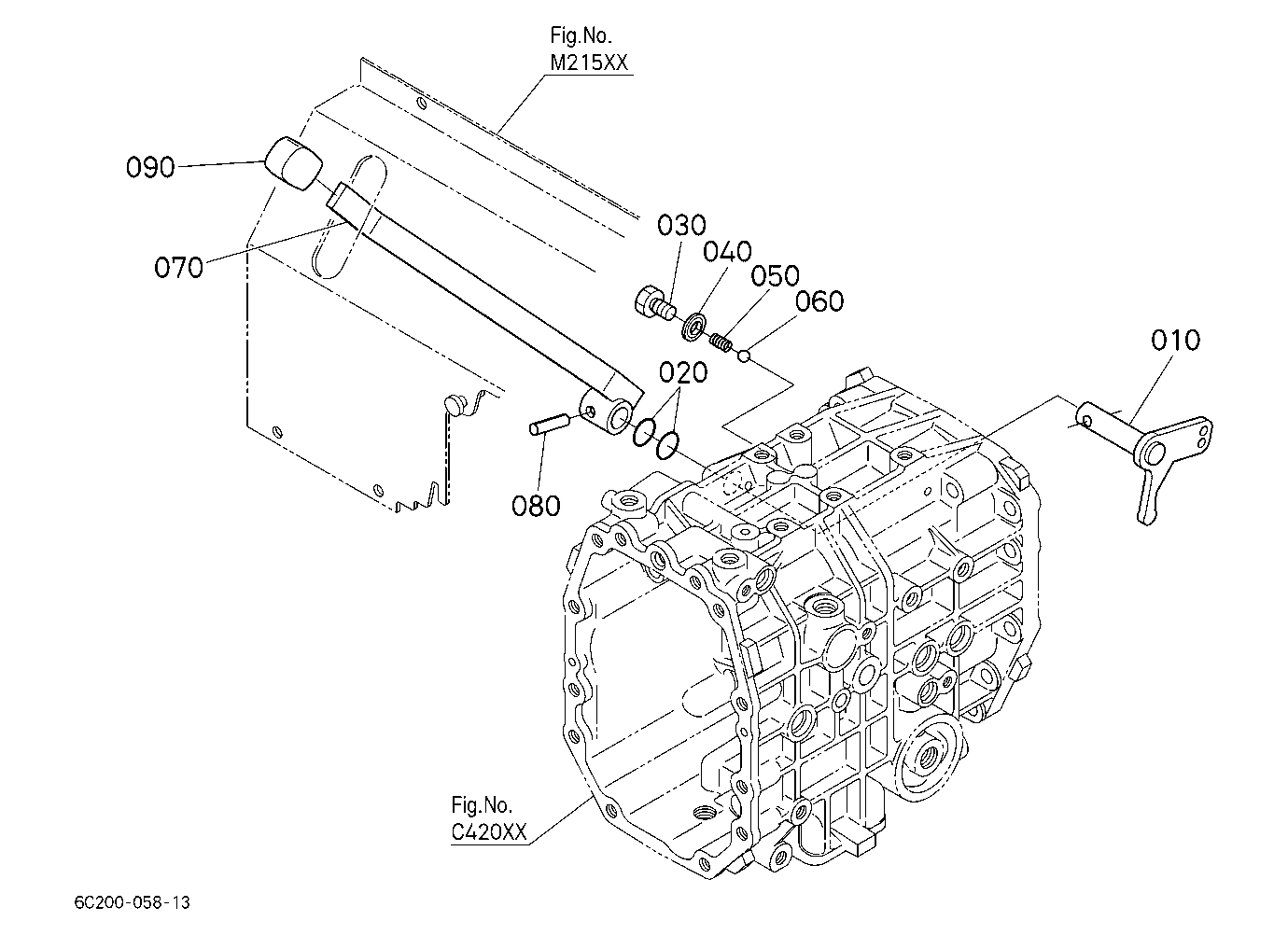 Front Wheel Drive Lever