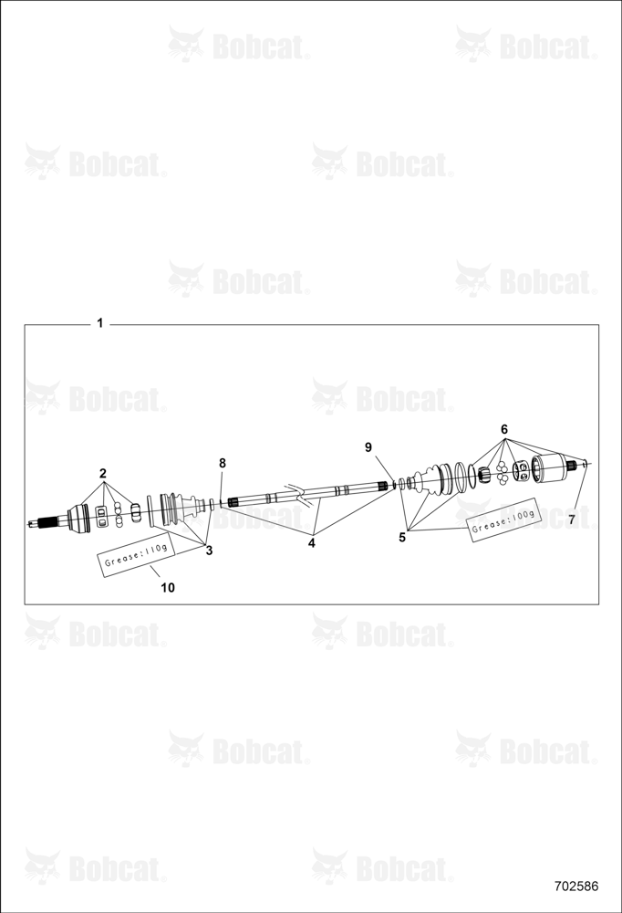 Drive TRAIN, Half SHAFT, Rear