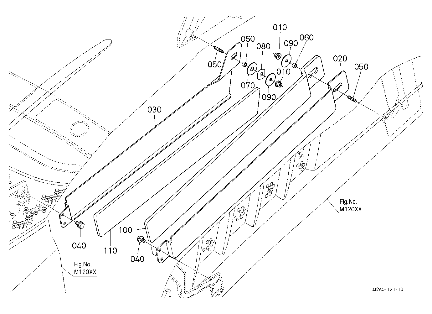 Hood (Bonnet) Frame (Lower)