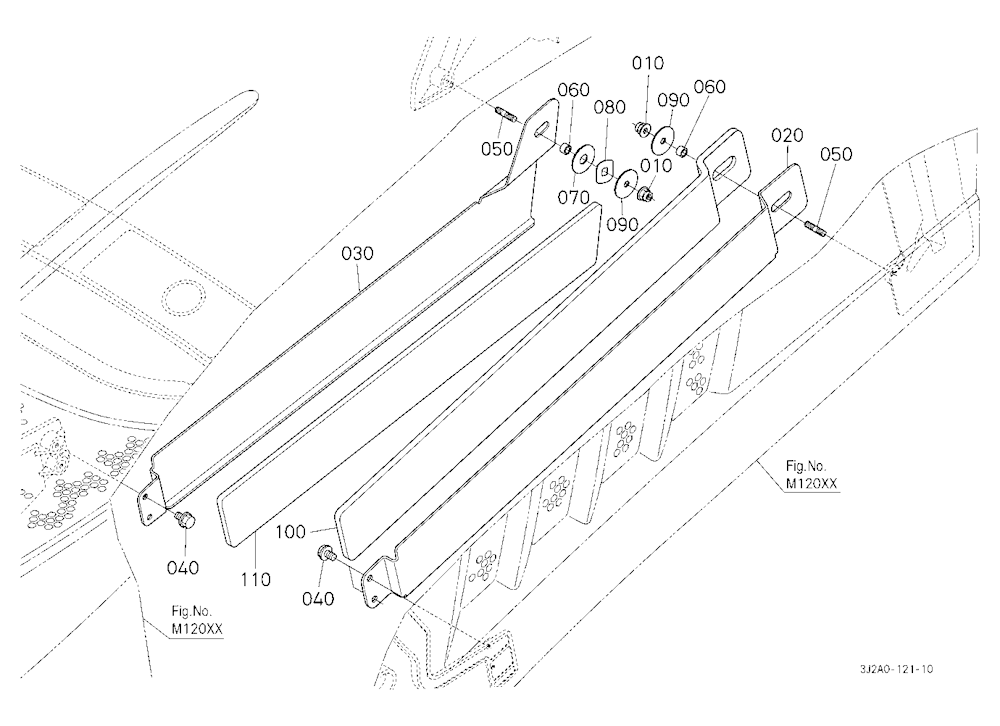 Hood (Bonnet) Frame (Lower)