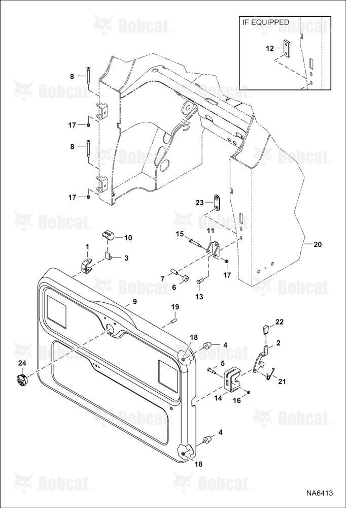 Rear Door AZN511001 - AZN513502