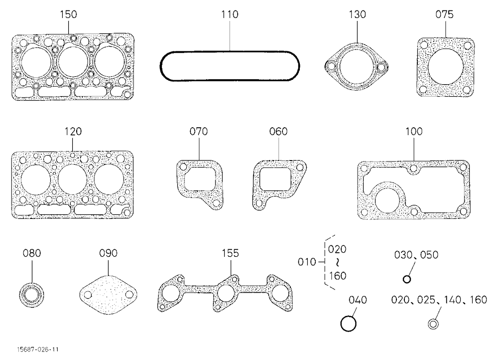 Upper Gasket Kit