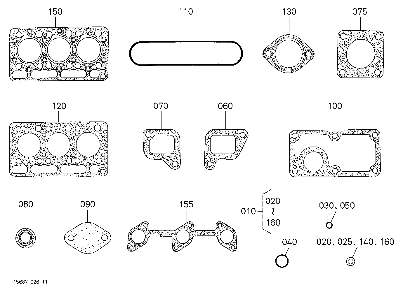 Upper Gasket Kit