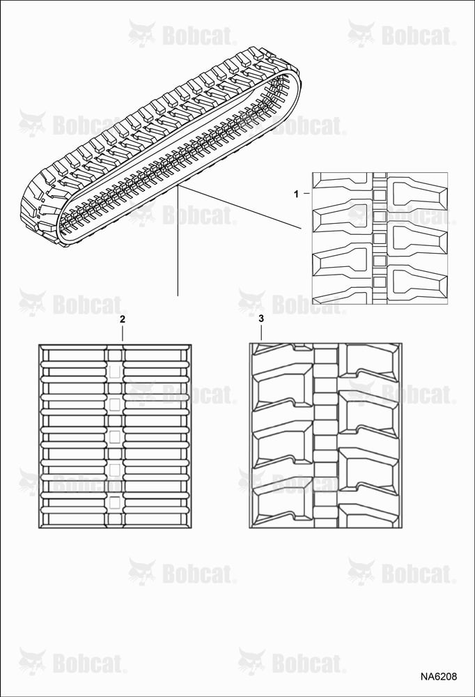Tracks (Rubber)