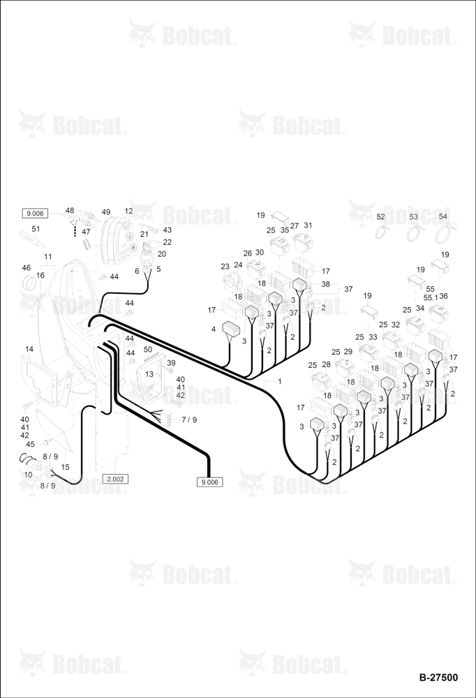 Electric Installation - Dash Console 120000A96 - 120000A2841