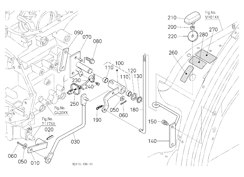 Mid Pto (Lever) (W/G No.L8338) [Option]