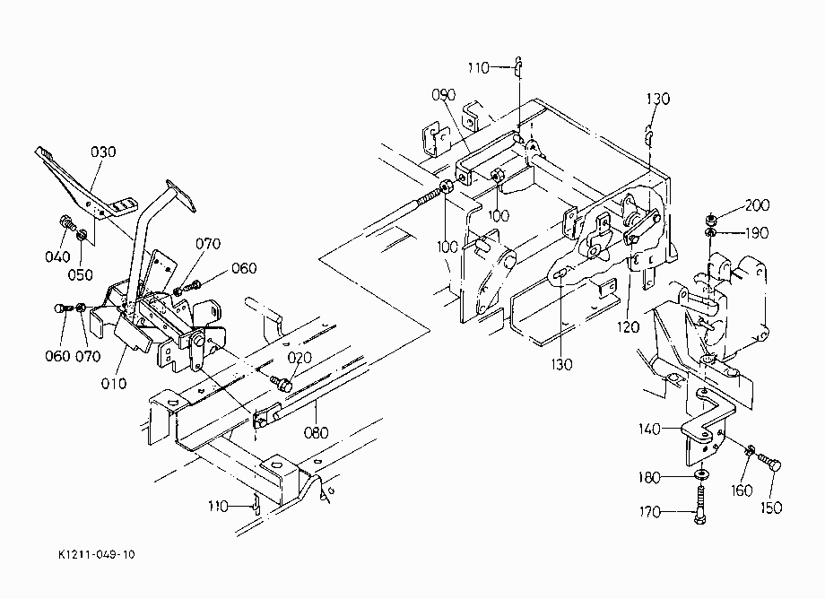 SPEED CHANGE PEDAL