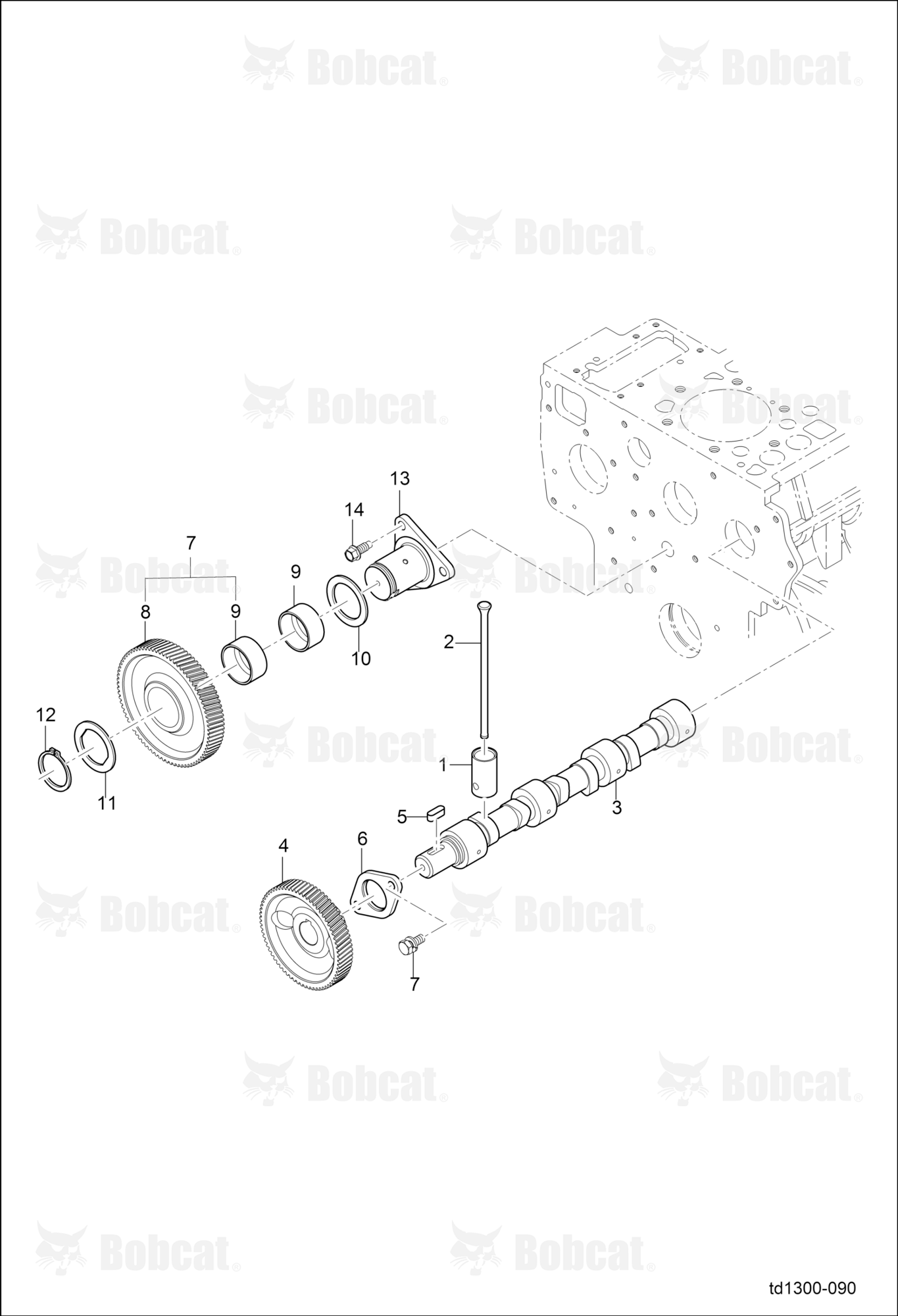 Camshaft Group  A59B11001 & Above
