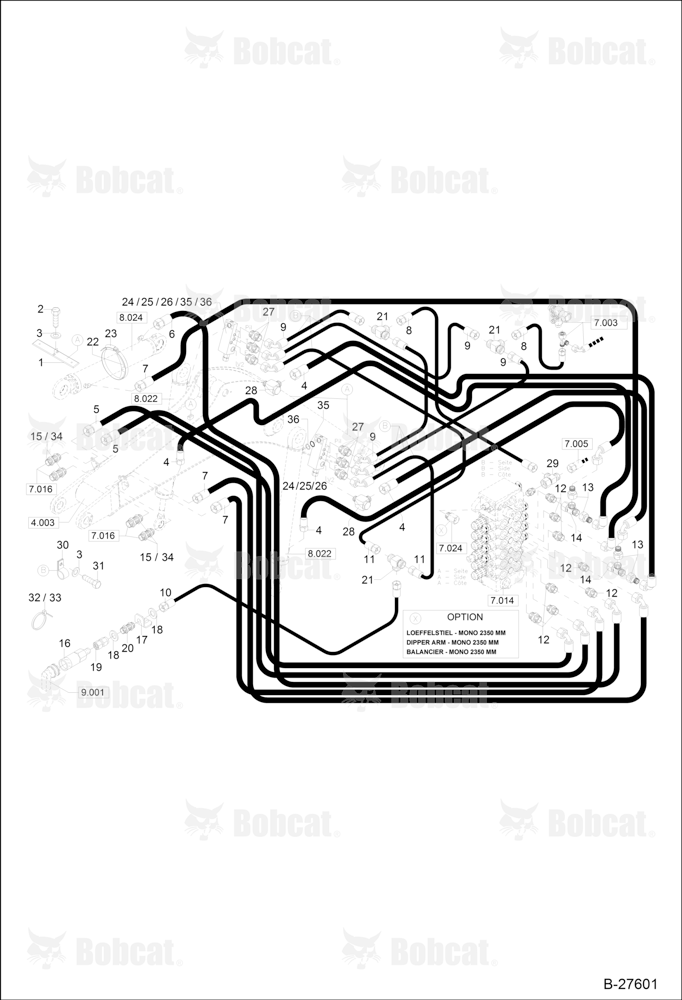 Hydraulic Installation (BOOM - MONO)