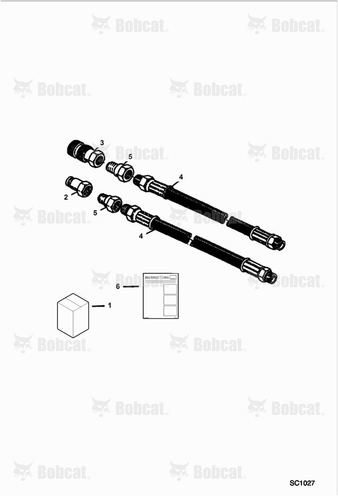 Hydraulic Breaker (1250X) (Boom Kit)