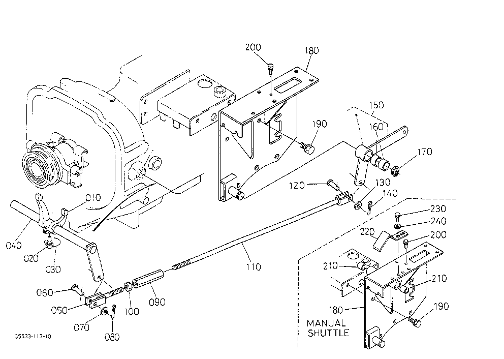 Pto Clutch Fork