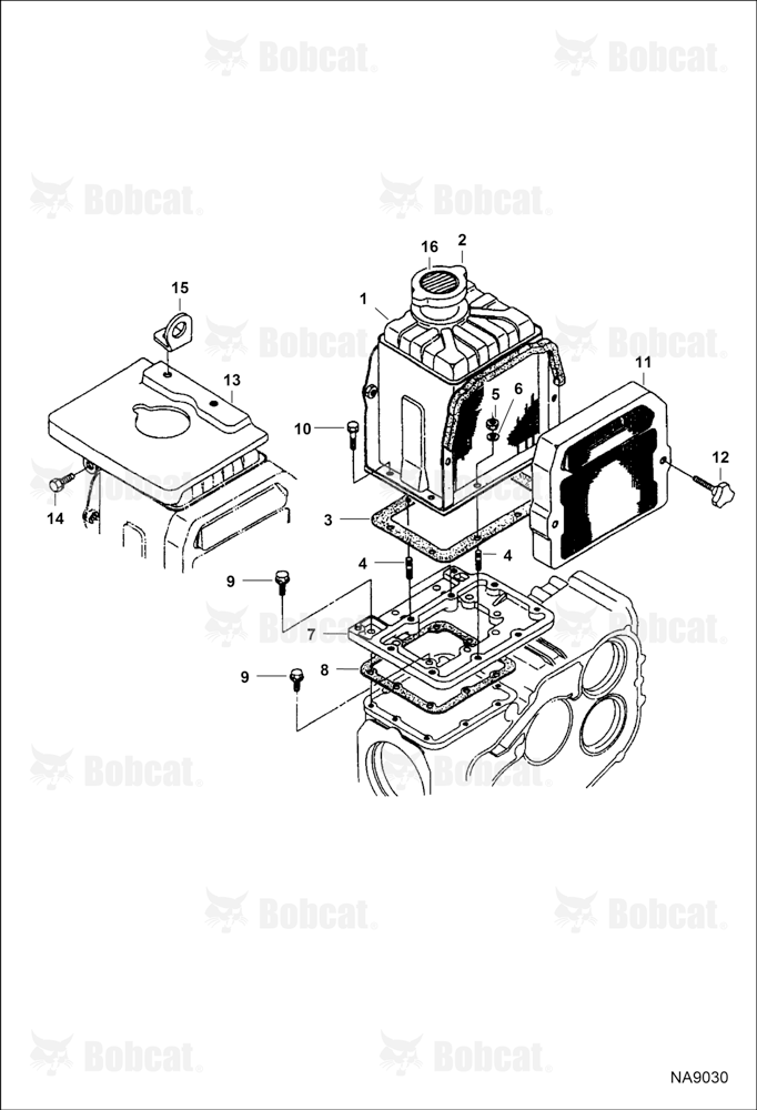 Engine (Radiator Water Exchanger)