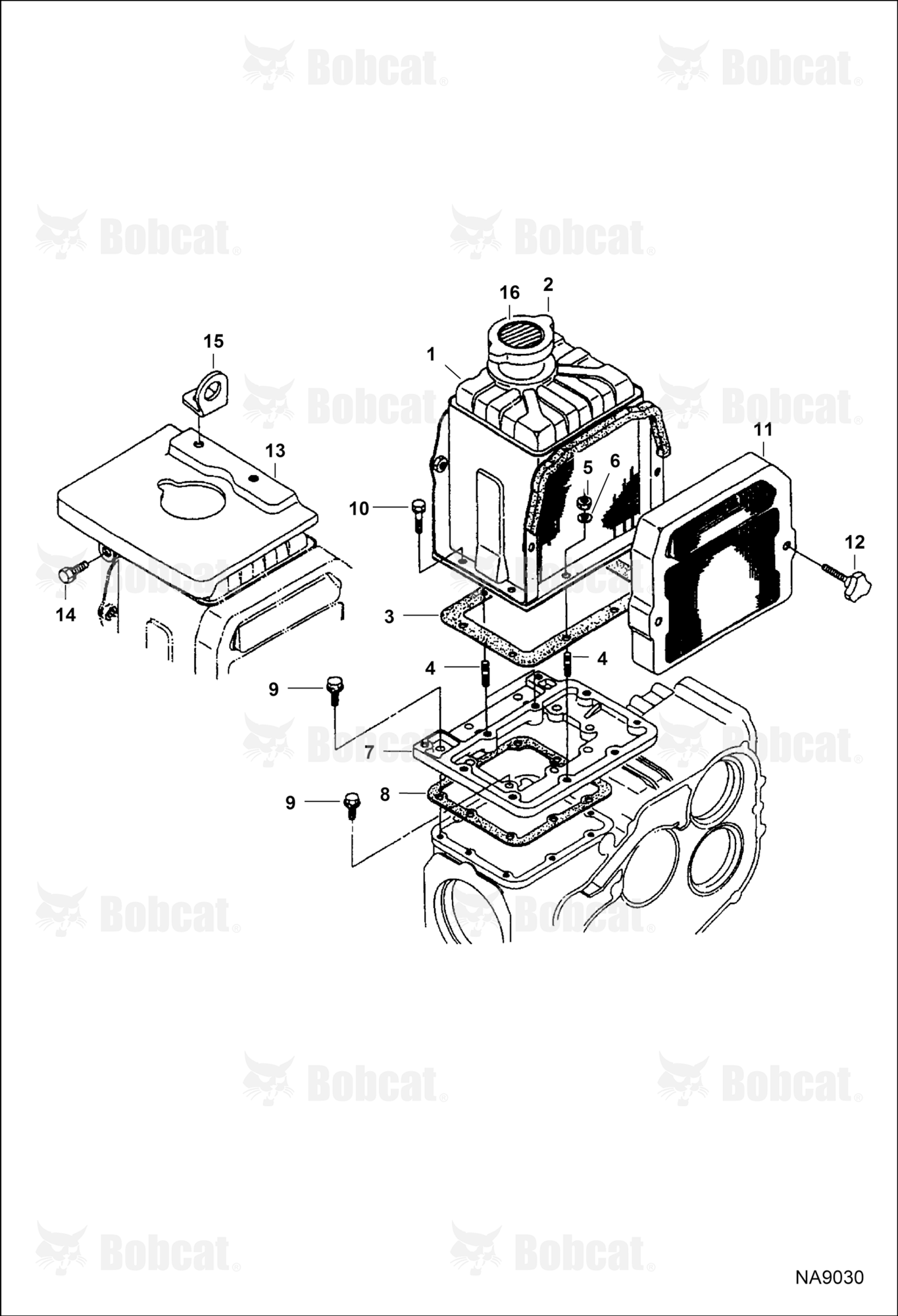 Engine (Radiator Water Exchanger)
