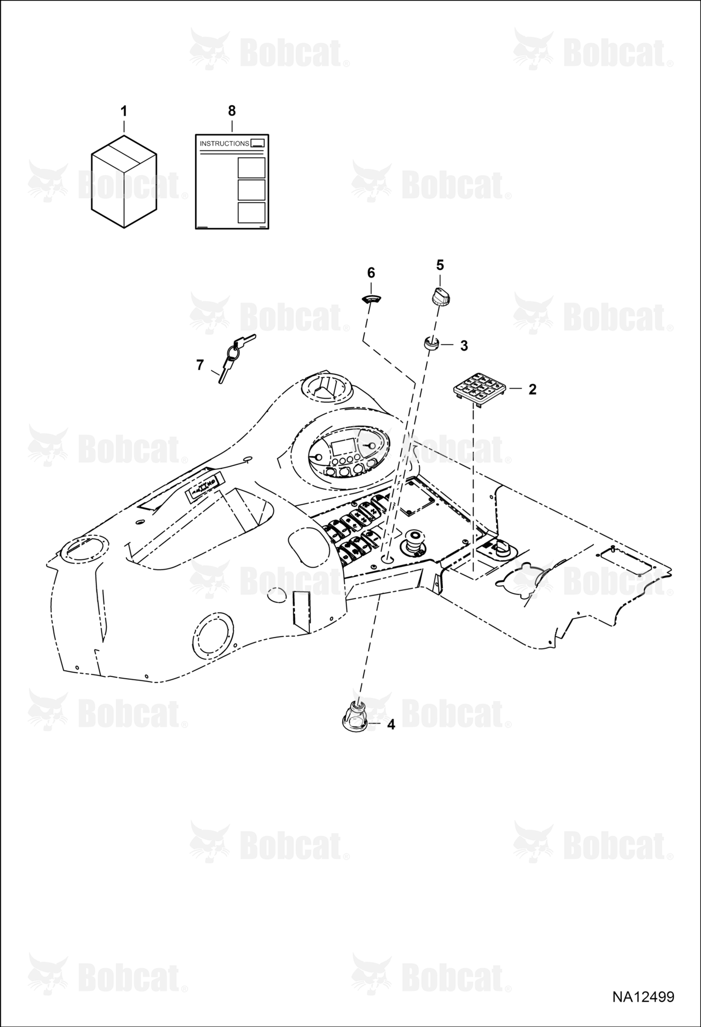 Keypad Starting System Kit