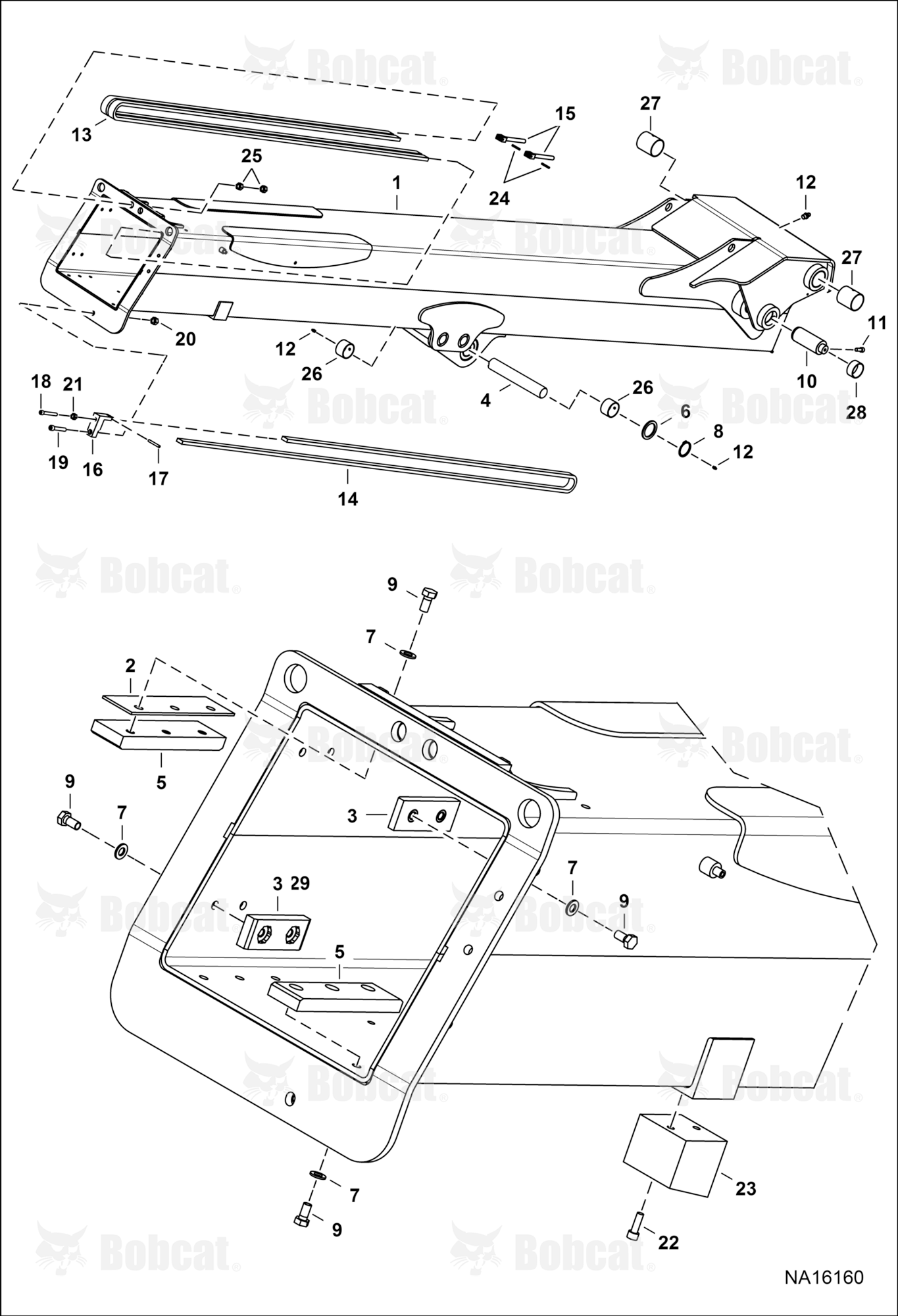 Outer Boom  B41911055 & Above