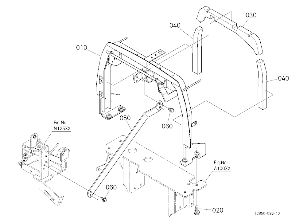 Bonnet Rear Pillar