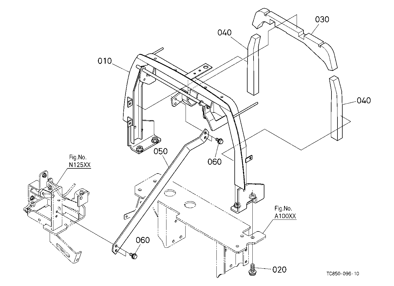 Bonnet Rear Pillar