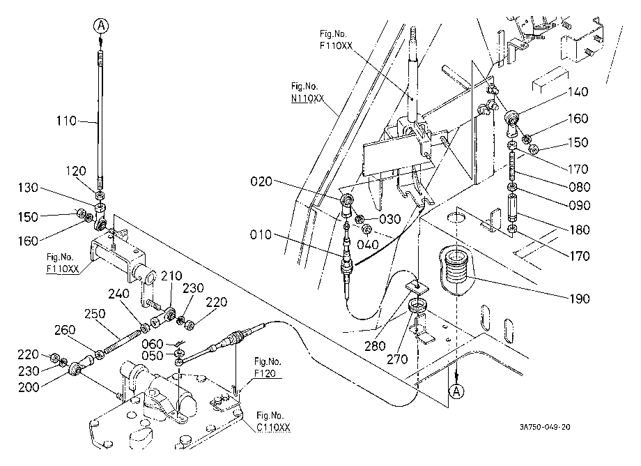 Main Gear Shift Rod [Cab Type]