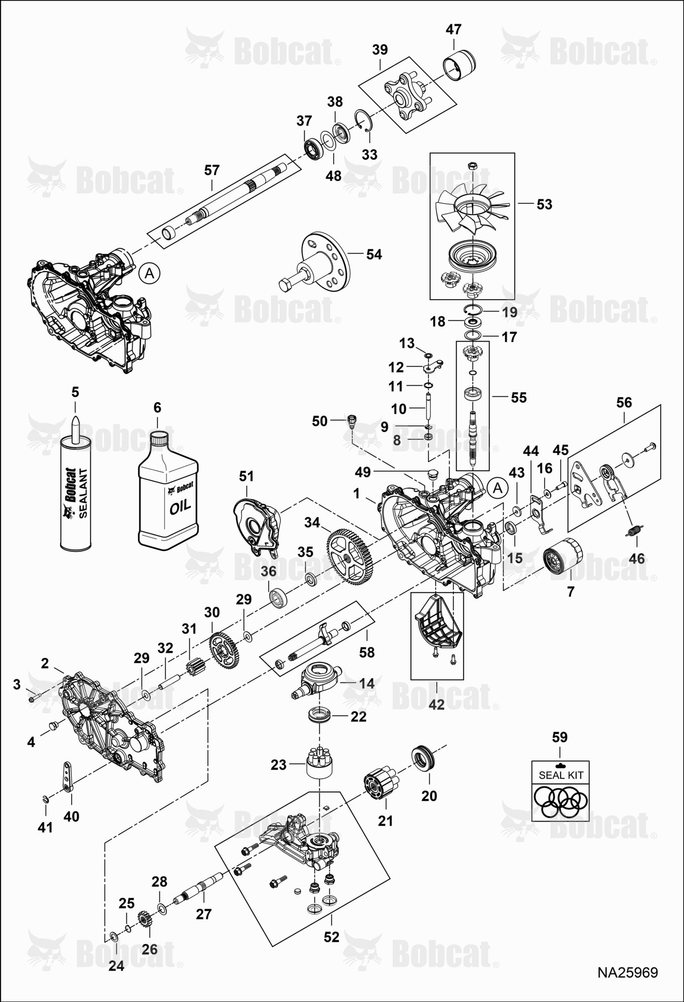 Transaxle Left