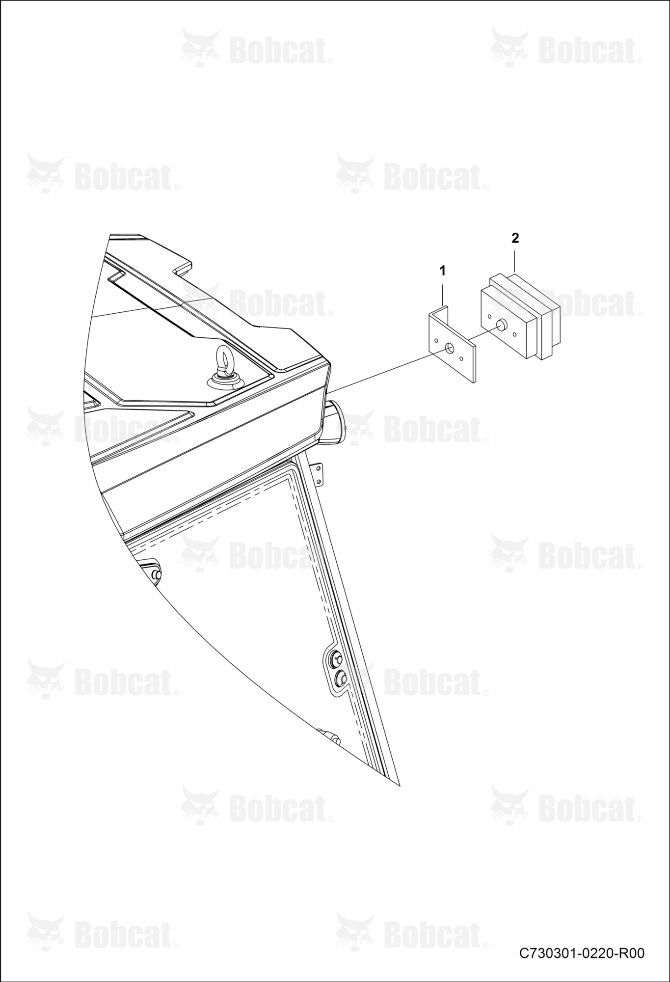 Rear LAMP-CENTER Mount
