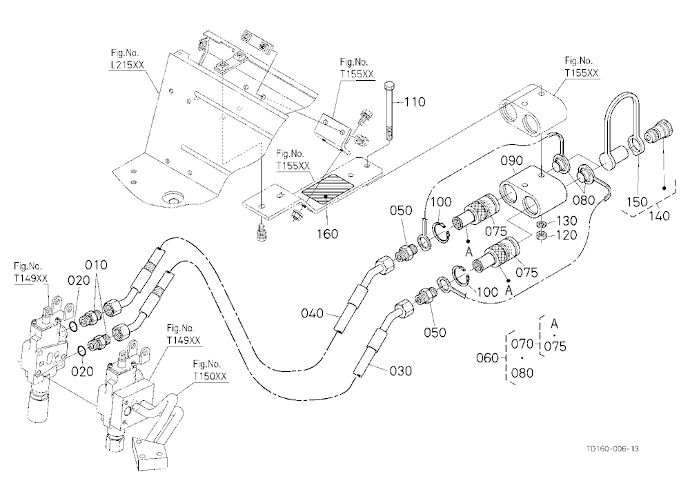 Auxiliary Control Valve Coupler (2Nd) (W/G No.L833