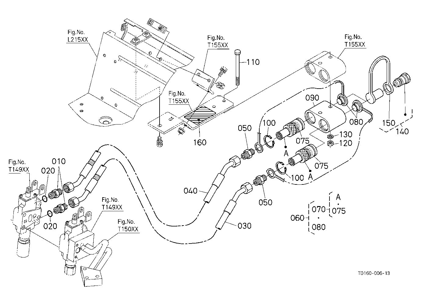 Auxiliary Control Valve Coupler (2Nd) (W/G No.L833