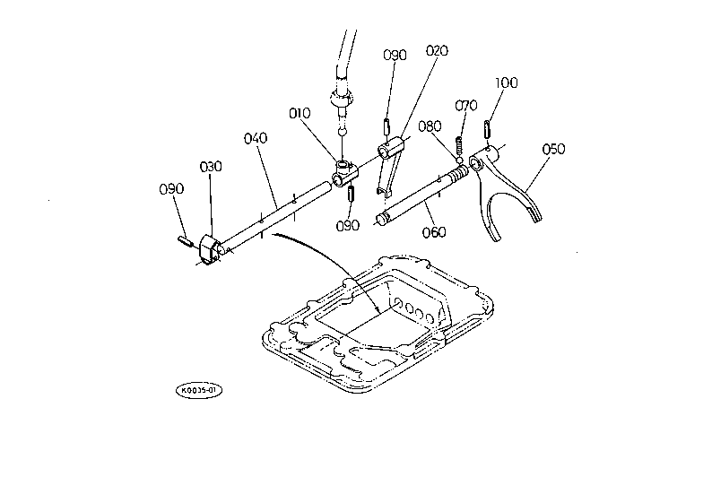 Hi-Lo Gear Shift Fork