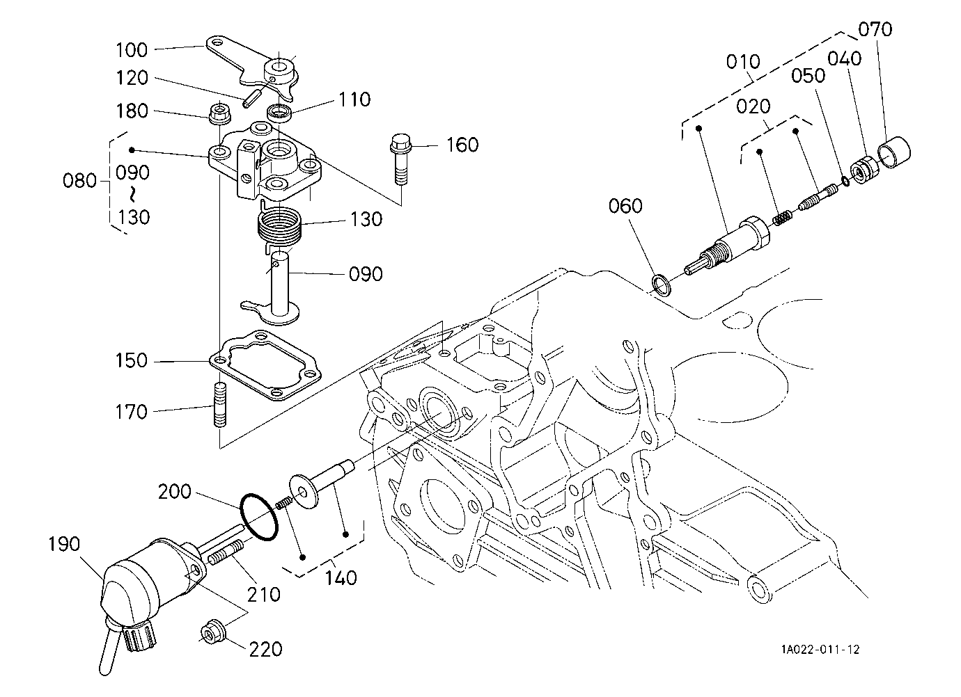 Engine Stop Lever