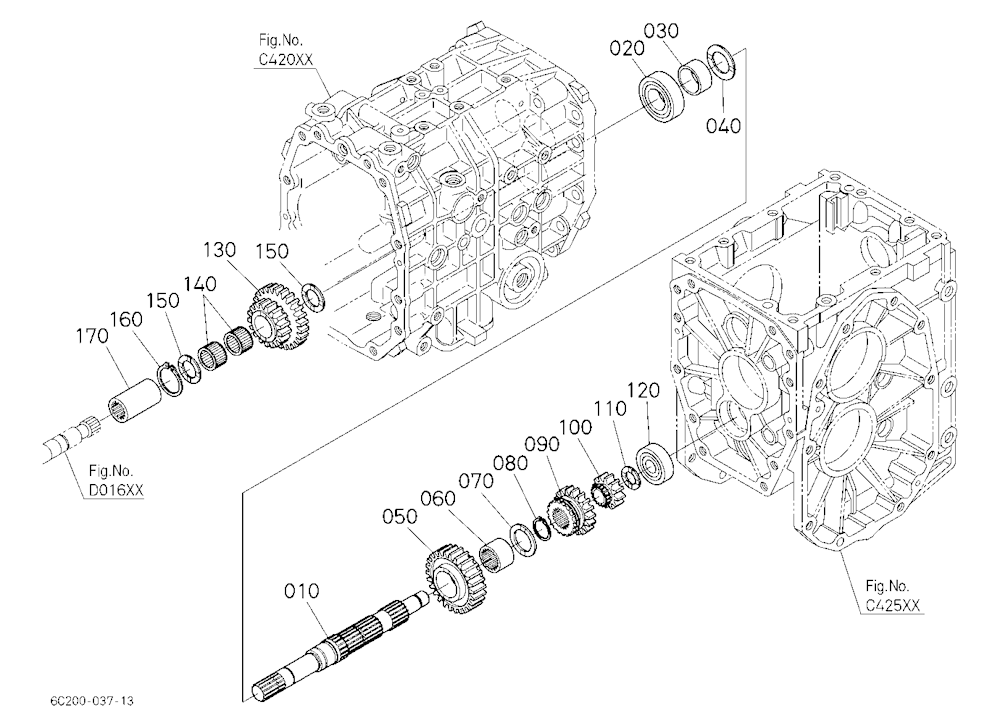 Range Gear Shaft