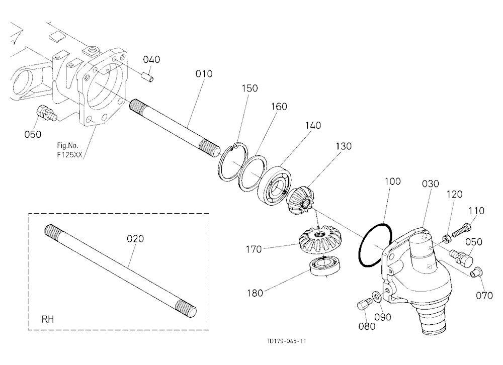 Bevel Gear Shaft