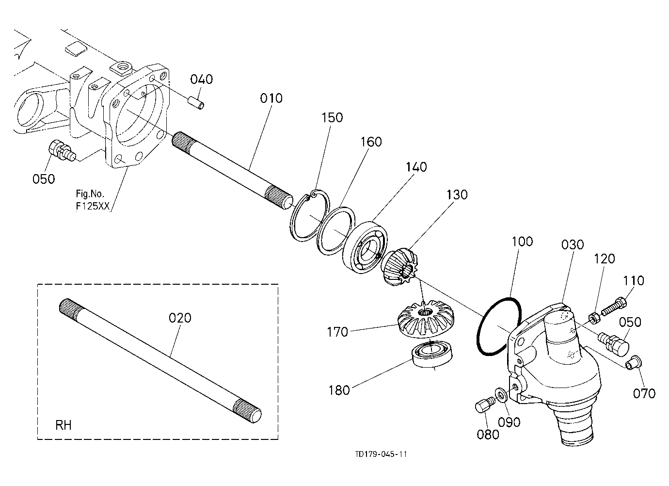 Bevel Gear Shaft
